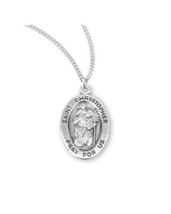 St Christopher Oval Medal