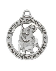 St Christopher Pewter Medal