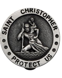 St Christopher Visor Clip