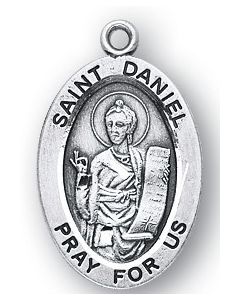 St. Daniel SS medal oval