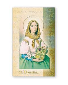 St Dymphna Bio Card