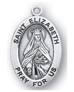 St. Elizabeth of Hungary SS medal oval