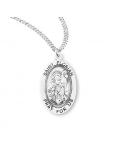 St Florian SS Oval Medal