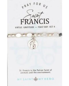 St Francis Corded Bracelet