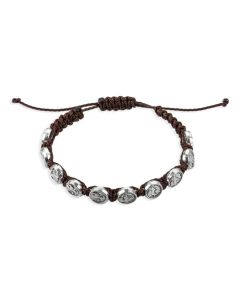 St Francis Medal Bracelet