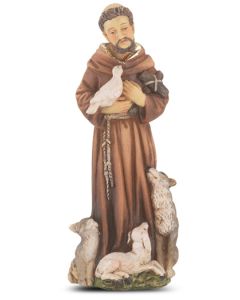 St. Francis of Assisi 4" Statue