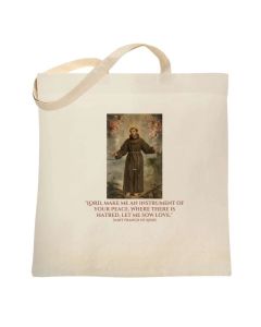 St Francis Tote Bag