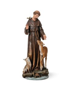 St Francis with Deer Statue