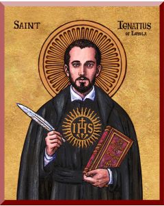 St Ignatius Plaque