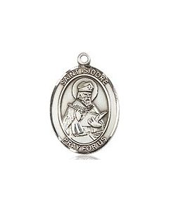 St. Isidore of Seville SS/18" chain