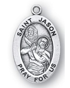 St. Jason SS medal oval