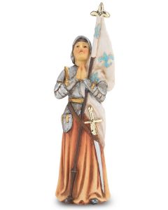 St. Joan of Arc 4" Statue