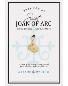 St Joan of Arc Charm