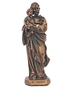 St Joseph/Child Bronze 3"
