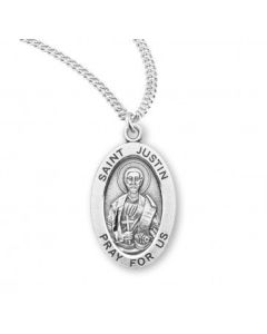St Justin Medal SS Oval