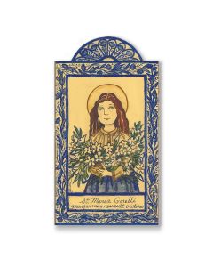 St Maria Goretti Mini Icon