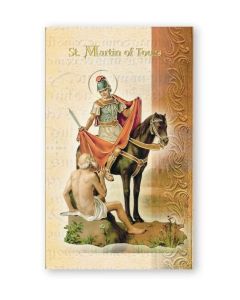 St Martin of Tours Bio Card