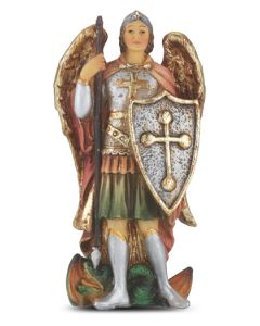 St. Michael 4" Statue