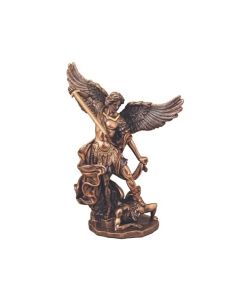 St Michael Cold Cast Bronze