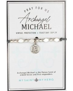 St Michael Corded Bracelet