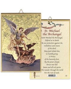 St Michael Mosaic Plaque