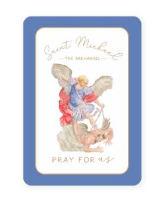 St Michael Prayer Card