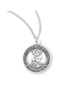 St Michael Round SS Medal