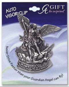 St Michael Visor Clip