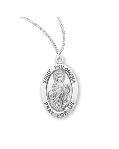 St Philomena Medal SS Oval