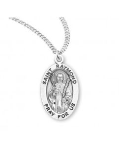 St Raymond SS Oval Medal