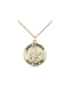 St Theresa Medal GF 18 CH