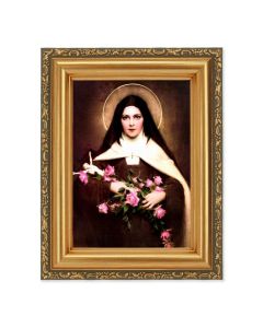 St Therese Framed