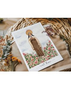 St Therese Greeting Card