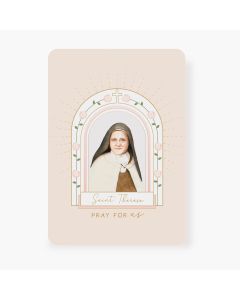 St Therese Novena Prayer Card