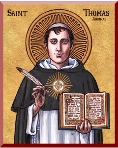 St Thomas Aquinas Plaque