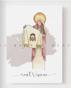 St Veronica Greeting Card