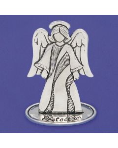 Standing Angel Pewter 3"