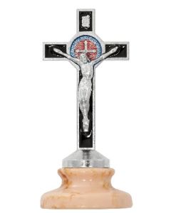 Standing Silver St Benedict