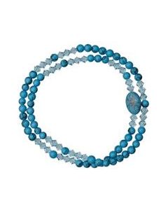 Turquoise Twist Rosary