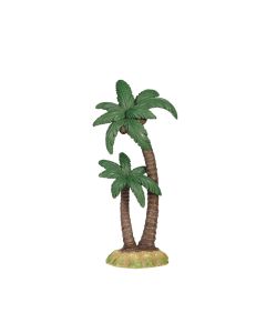Two Palm Tree Cluster Fontanini Resin 5"