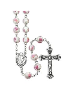 Venetian Glass 8MM Rosary