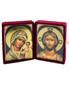 Virgin of Kazan and Christ the