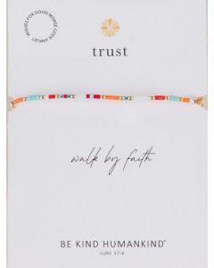 Walk by Faith Anklet