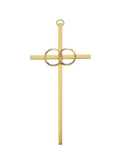 Wedding Cana Cross Gold 10"
