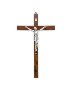 Wood Crucifx 12"