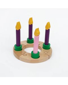 Wooden Advent Wreath
