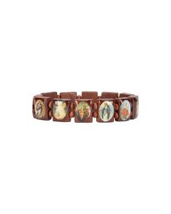 Wooden Saint Bracelet