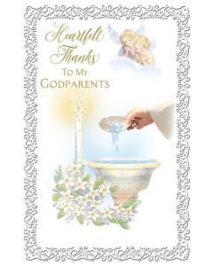 Thanks to my Godparents Card