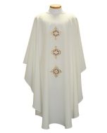 Chasuble with Triple Cross with Crown of Thorns. Beau Veste