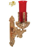 Wall Mount Sanctuary Lamp Combination or High Polish